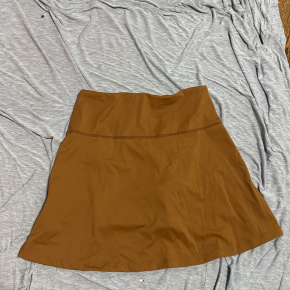 Brown Women's Tennis Skirt - Picture 1 of 4